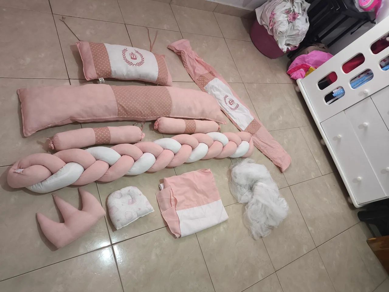 KIT BERÇO FEMININO  - Foto 2