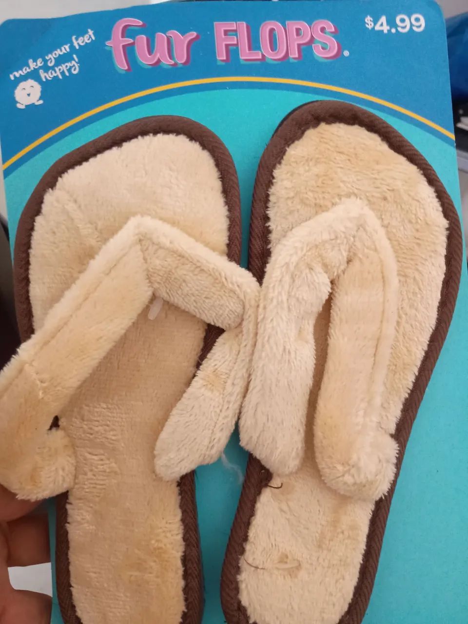 Sandália fur flops