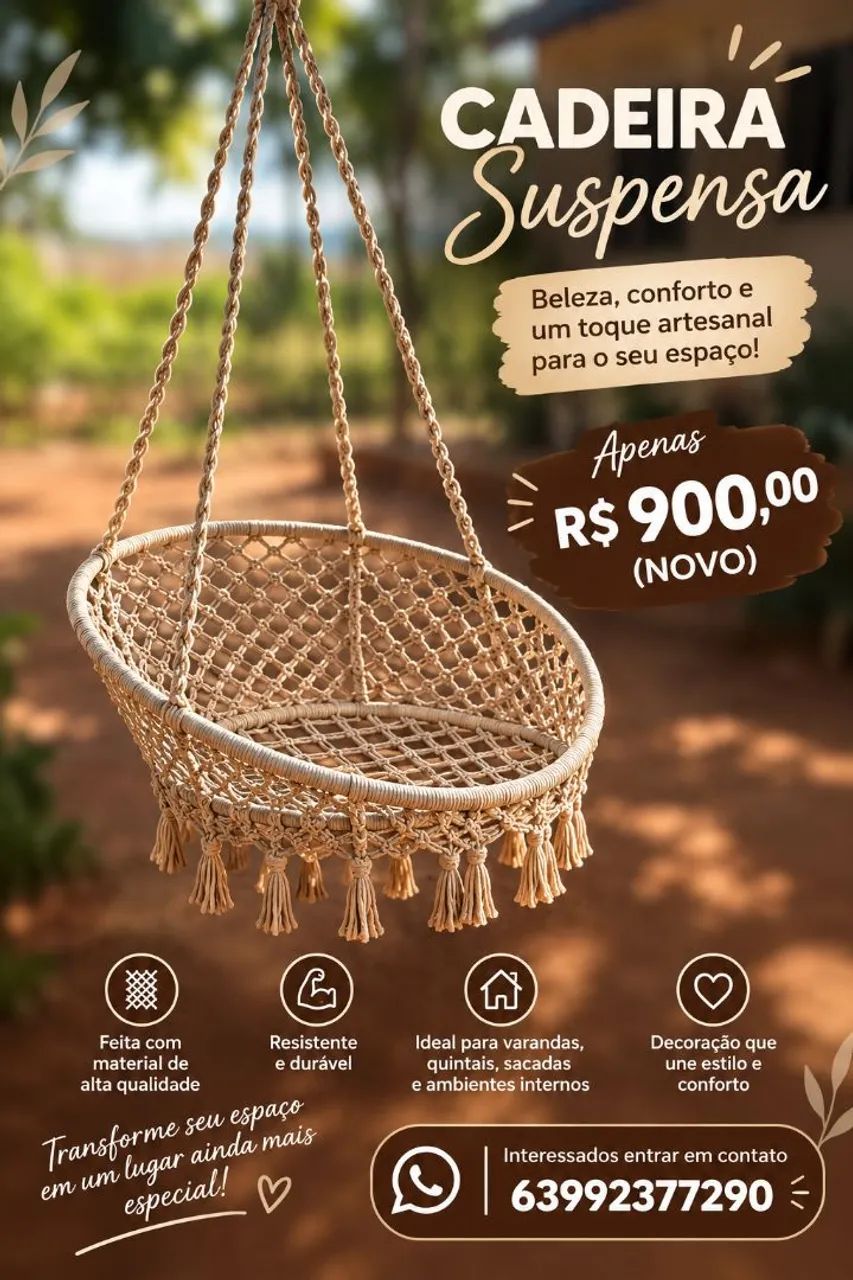 Cadeira suspensa