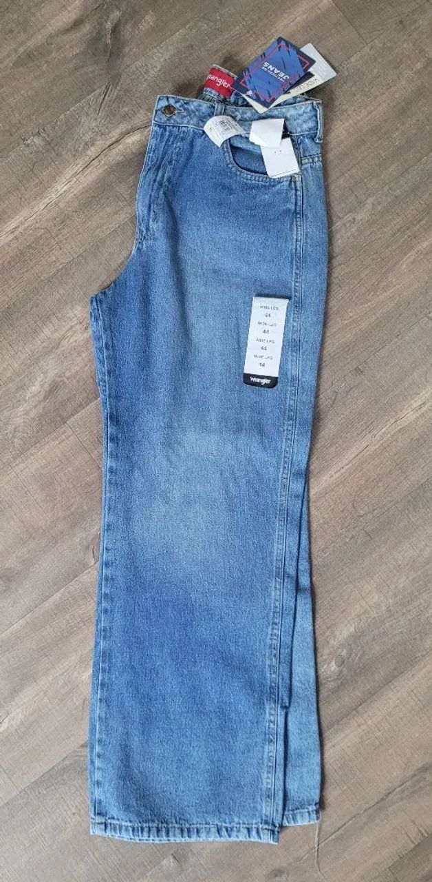 Cal ça wide leg wrangler nova - Foto 2