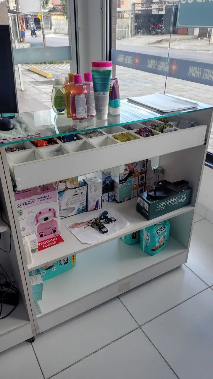 Balcão de vidro  - Foto 2