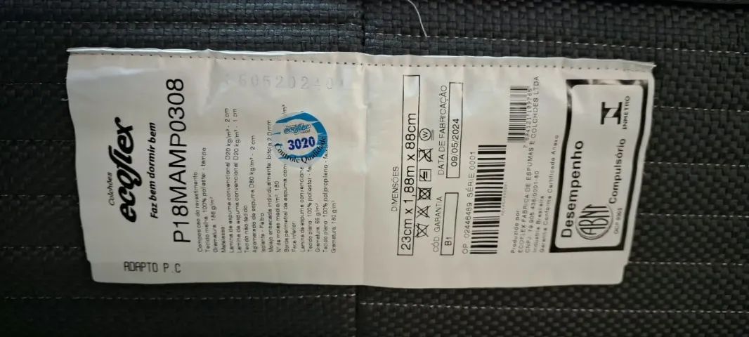 Bicama Ecoflex 2 anos de uso - molas ensacadas - parcelo no cartão - Foto 3