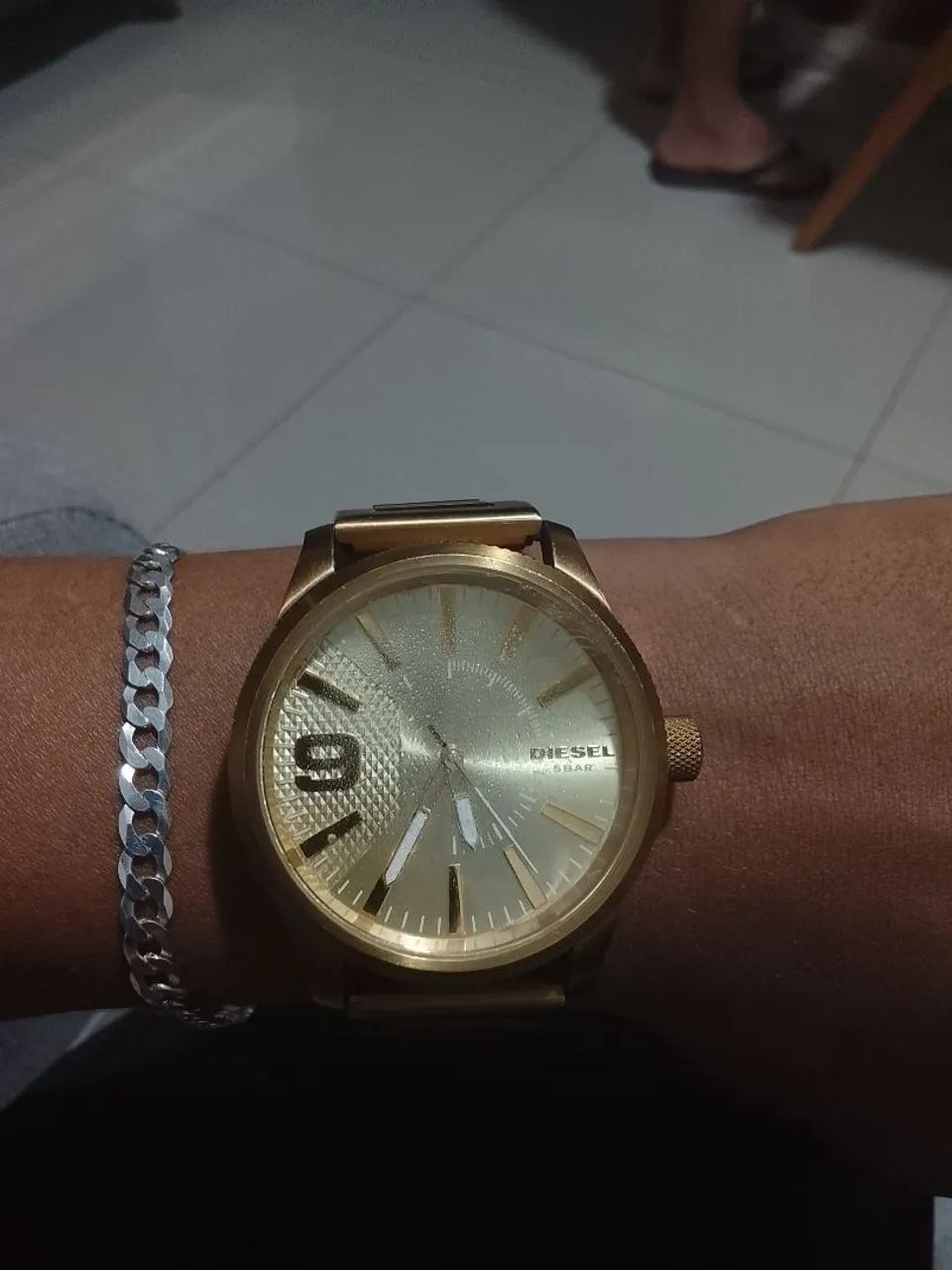 Relógio de luxo ouro DIESEL 