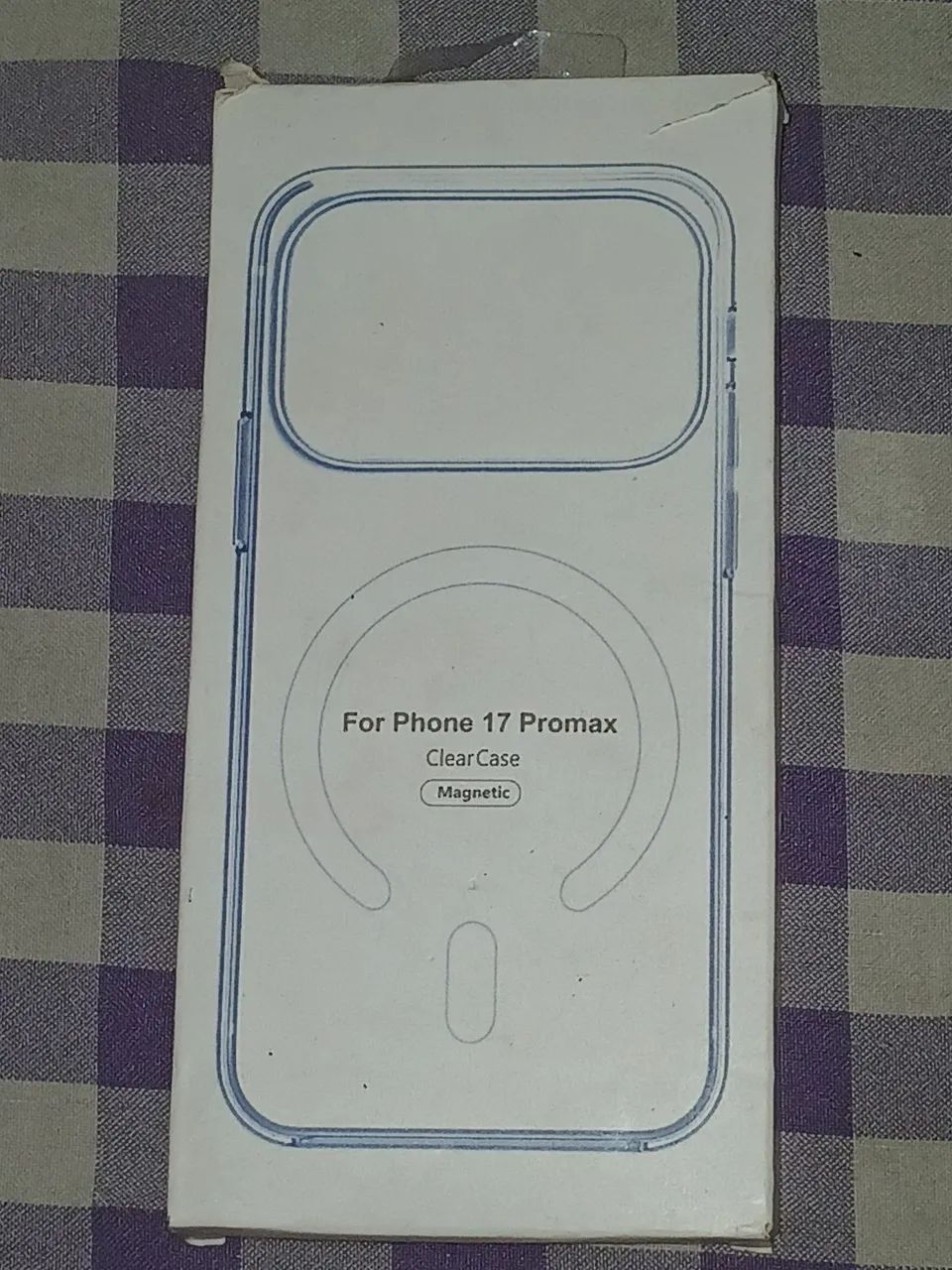 Capa Transparente Magnética para iPhone 17 Pro Max - Nova