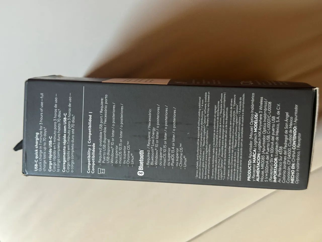 Mouse Logitech MX Anywhere 3 - na caixa em perfeito estado - Foto 4