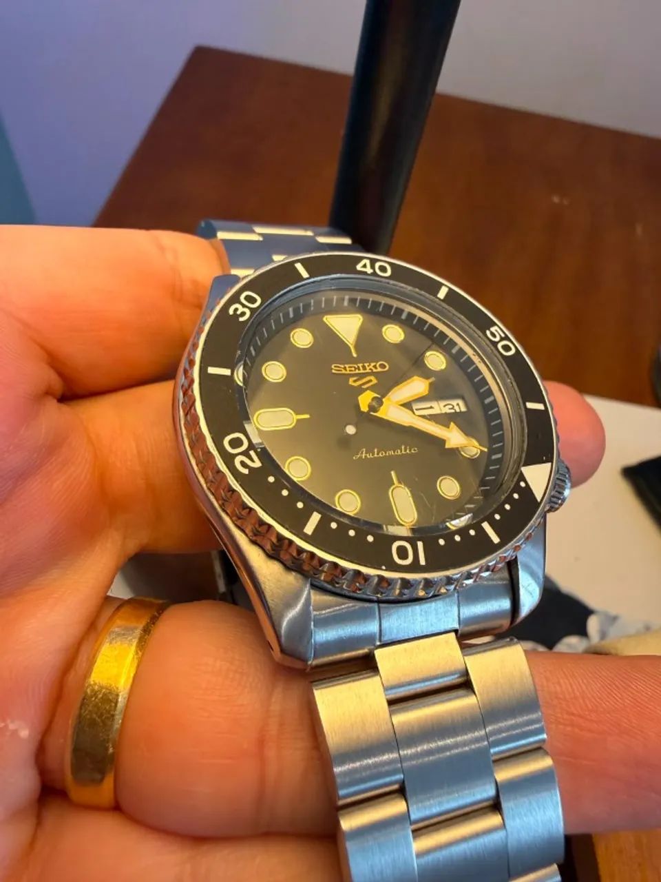 relogio seiko 5 sports original / modificado - Foto 2