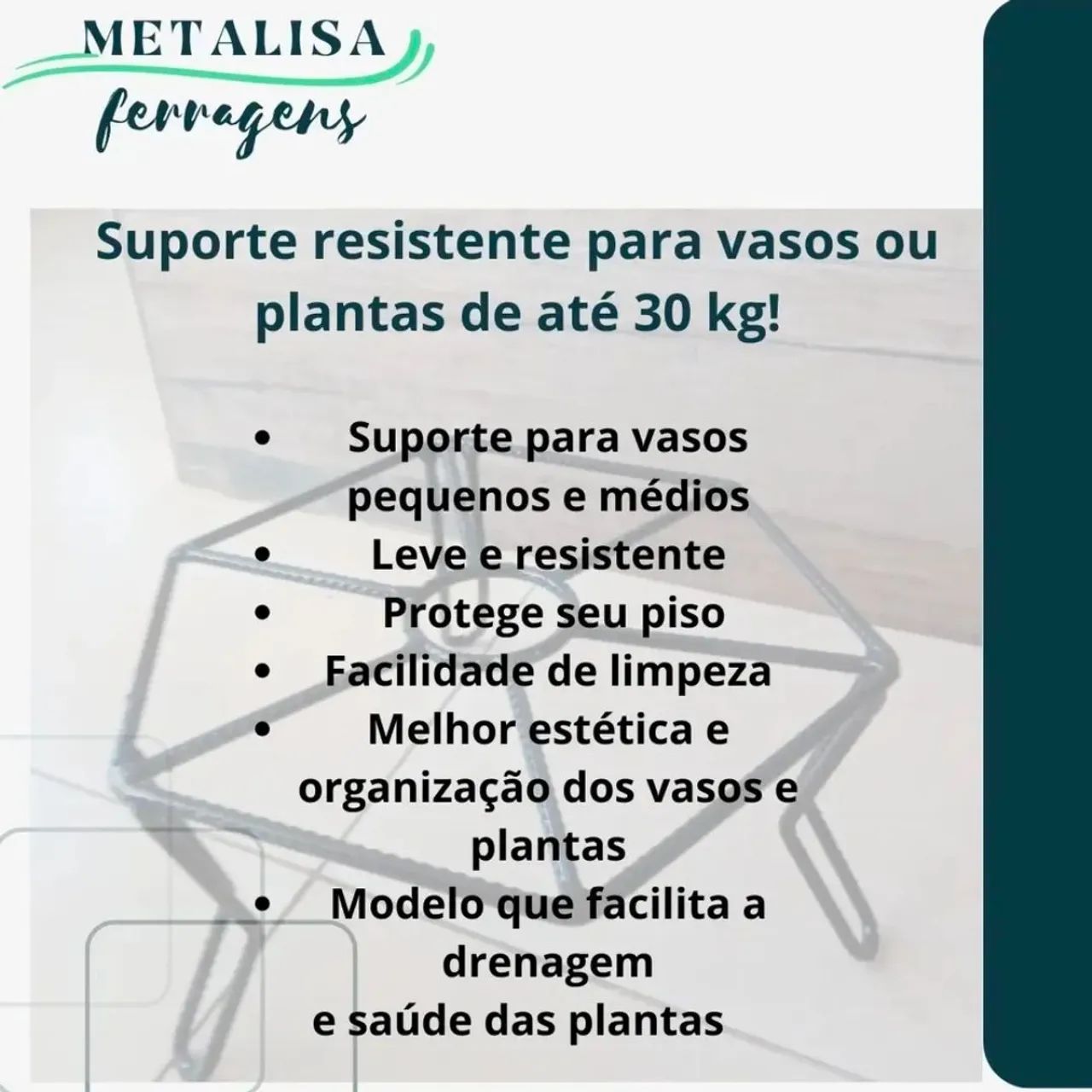 Suporte Tripé De Ferro 2 modelos - Foto 3