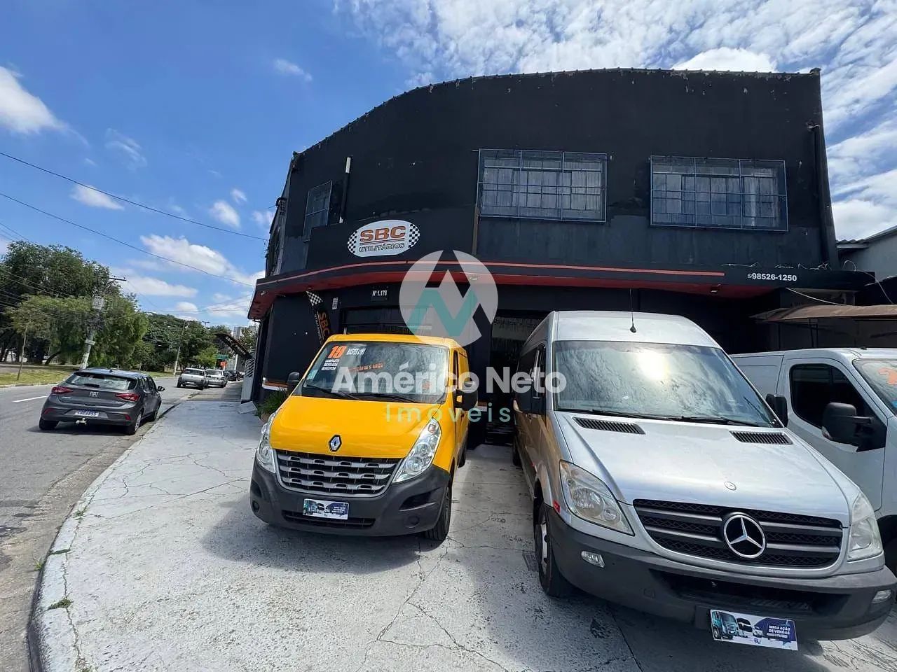 Galpão / Barracão para venda e locação, Vila Palmares, Santo André, SP
