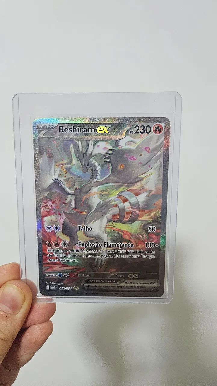 Carta pokemon Reshiram EX - Foto 3