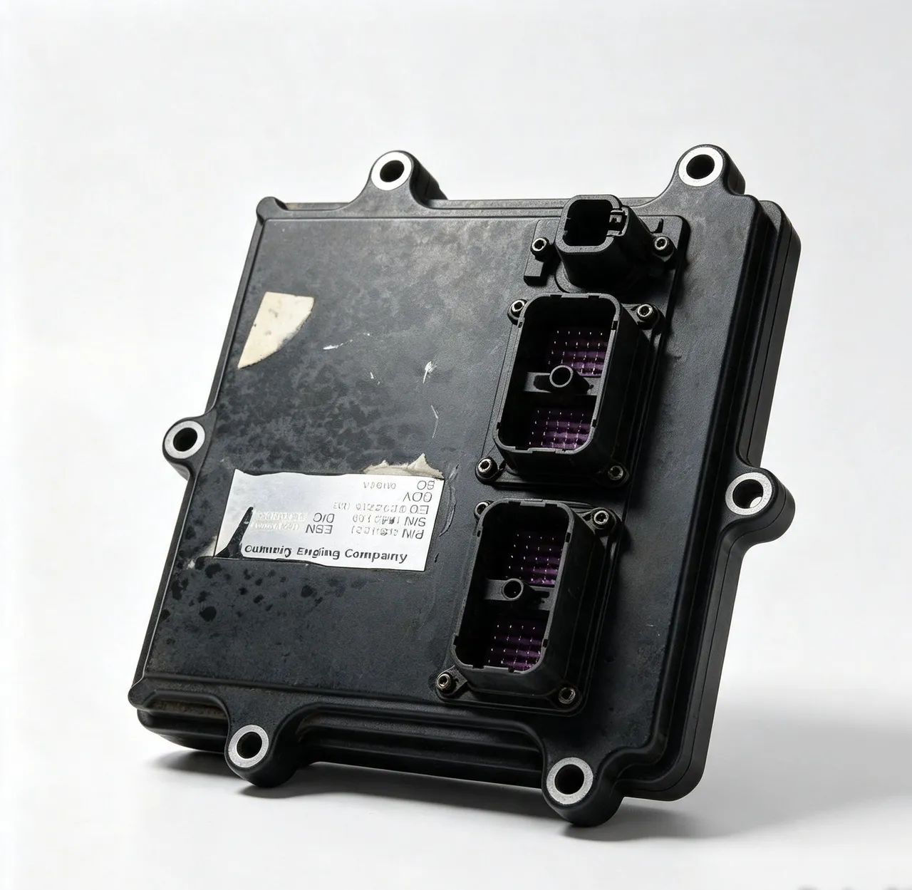 ECU ECM módulo motor  Cummins escavadeira original Hyundai R220 - Foto 3