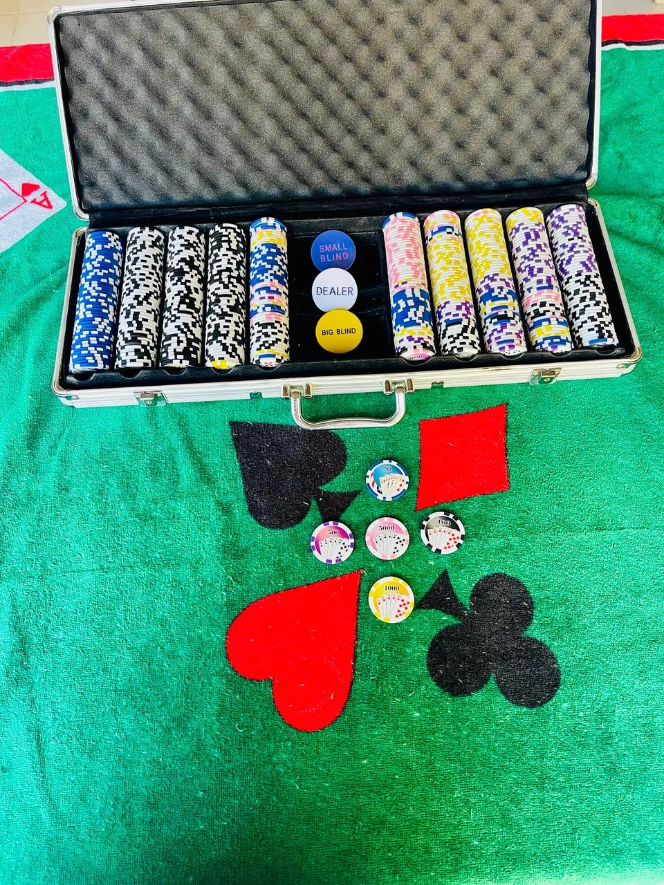 Maleta Poker 500 fichas  - Foto 3