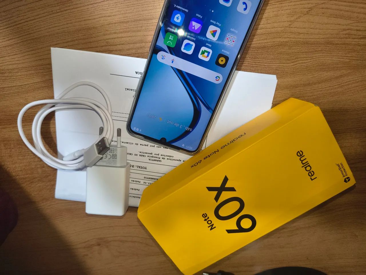 Vendo celular novo Note 60x Novo - Foto 4
