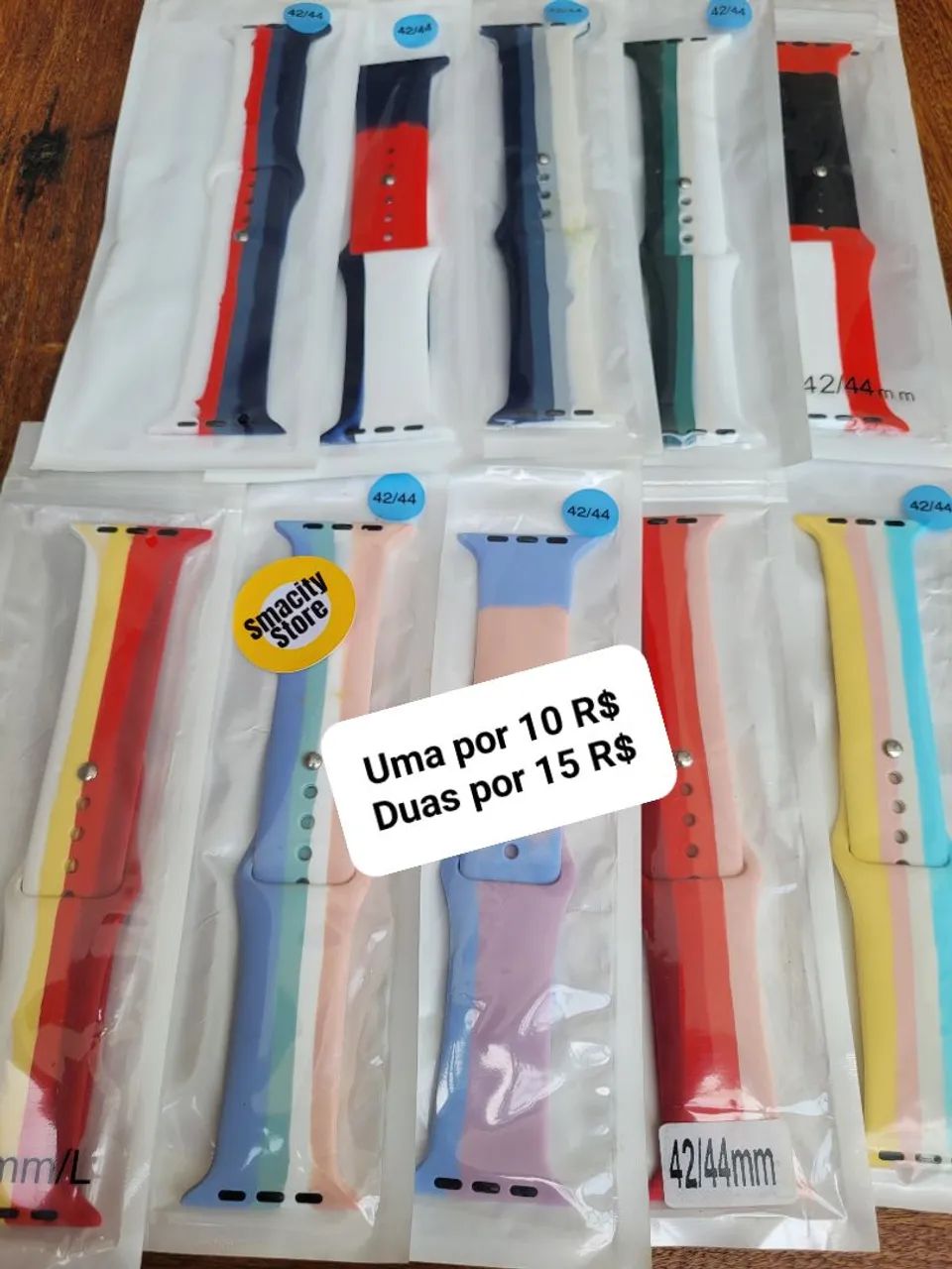 Queima de Estoque Pulseiras Apple Watch 42 ao 49m - Foto 3