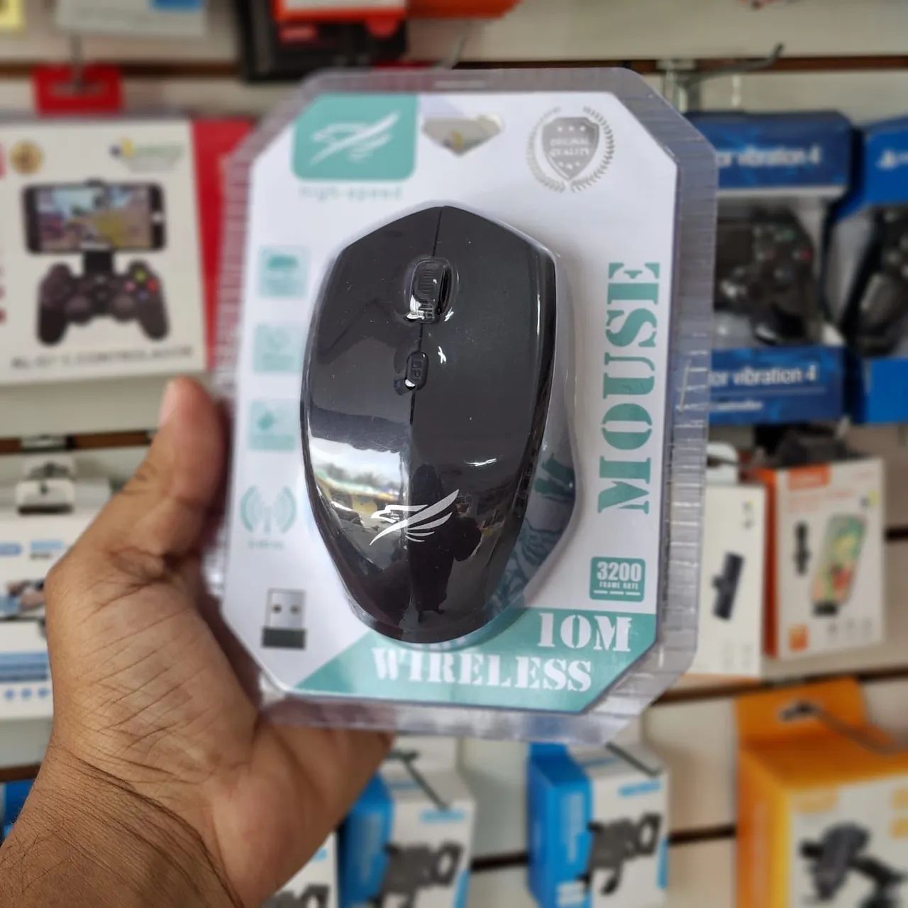 Mouse wireless sem fio - entrega em slz e região 