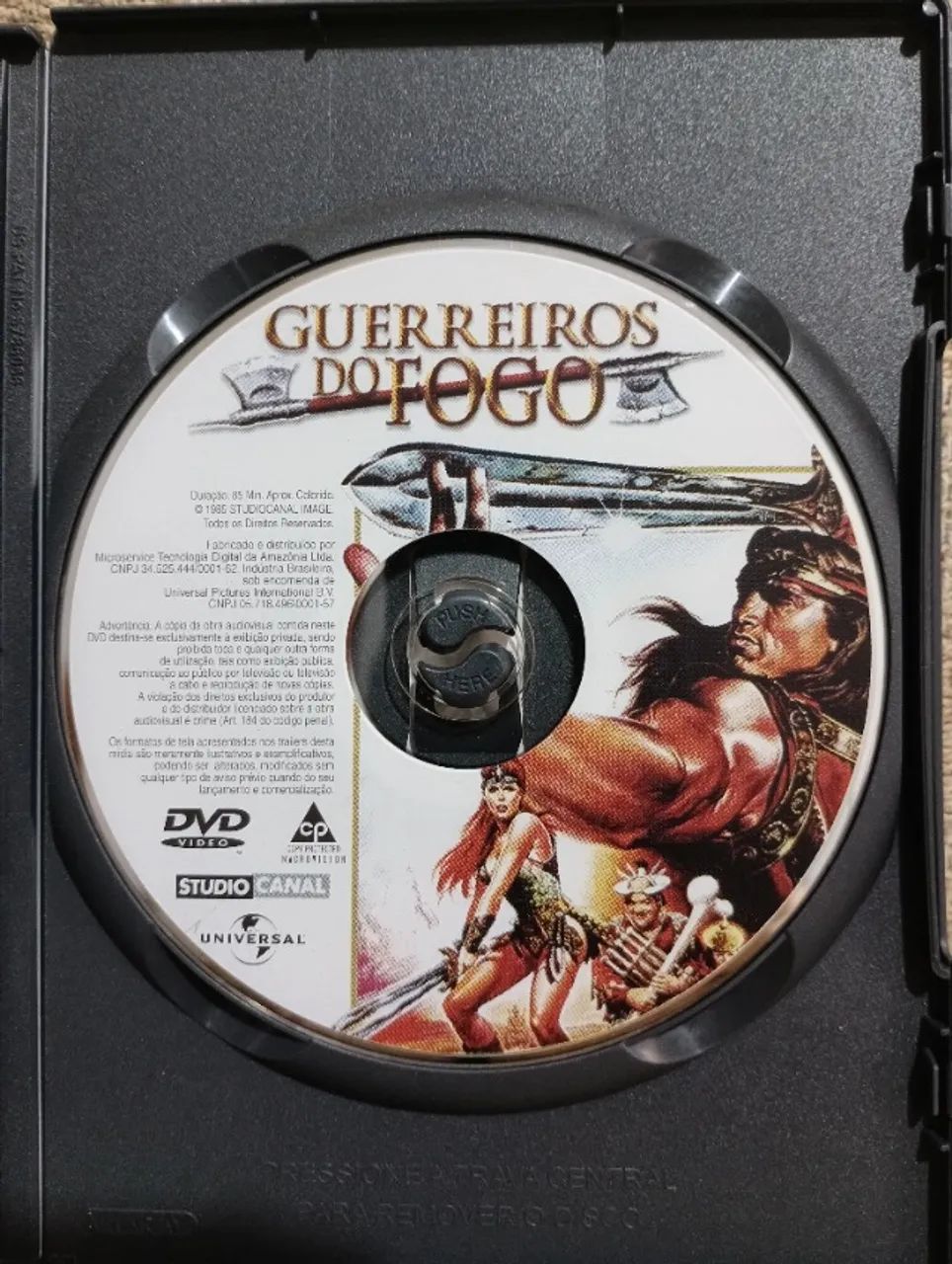 DVD Original Guerreiros do Fogo - Foto 3