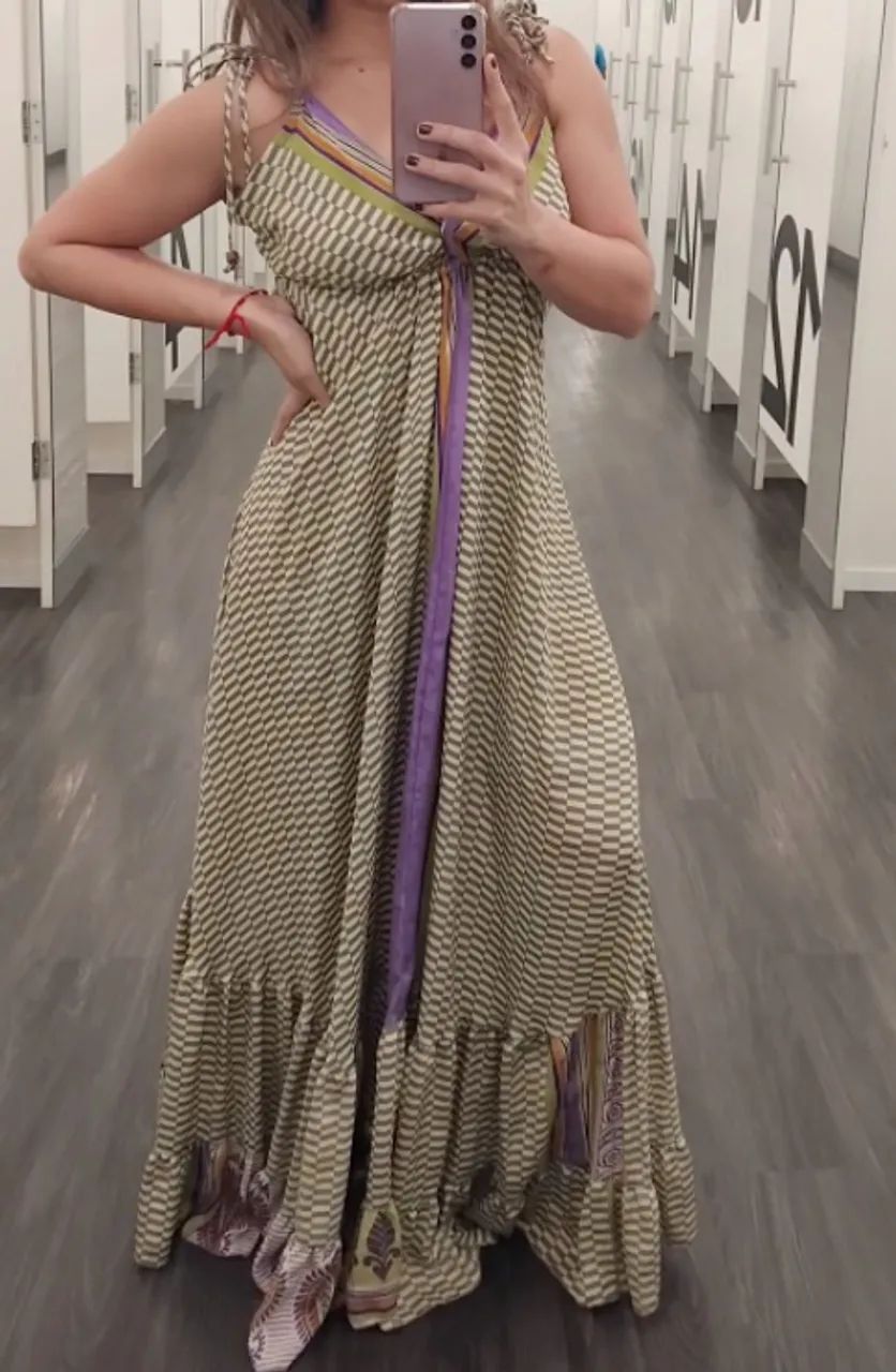 Vestido indiano forrado  - Foto 3