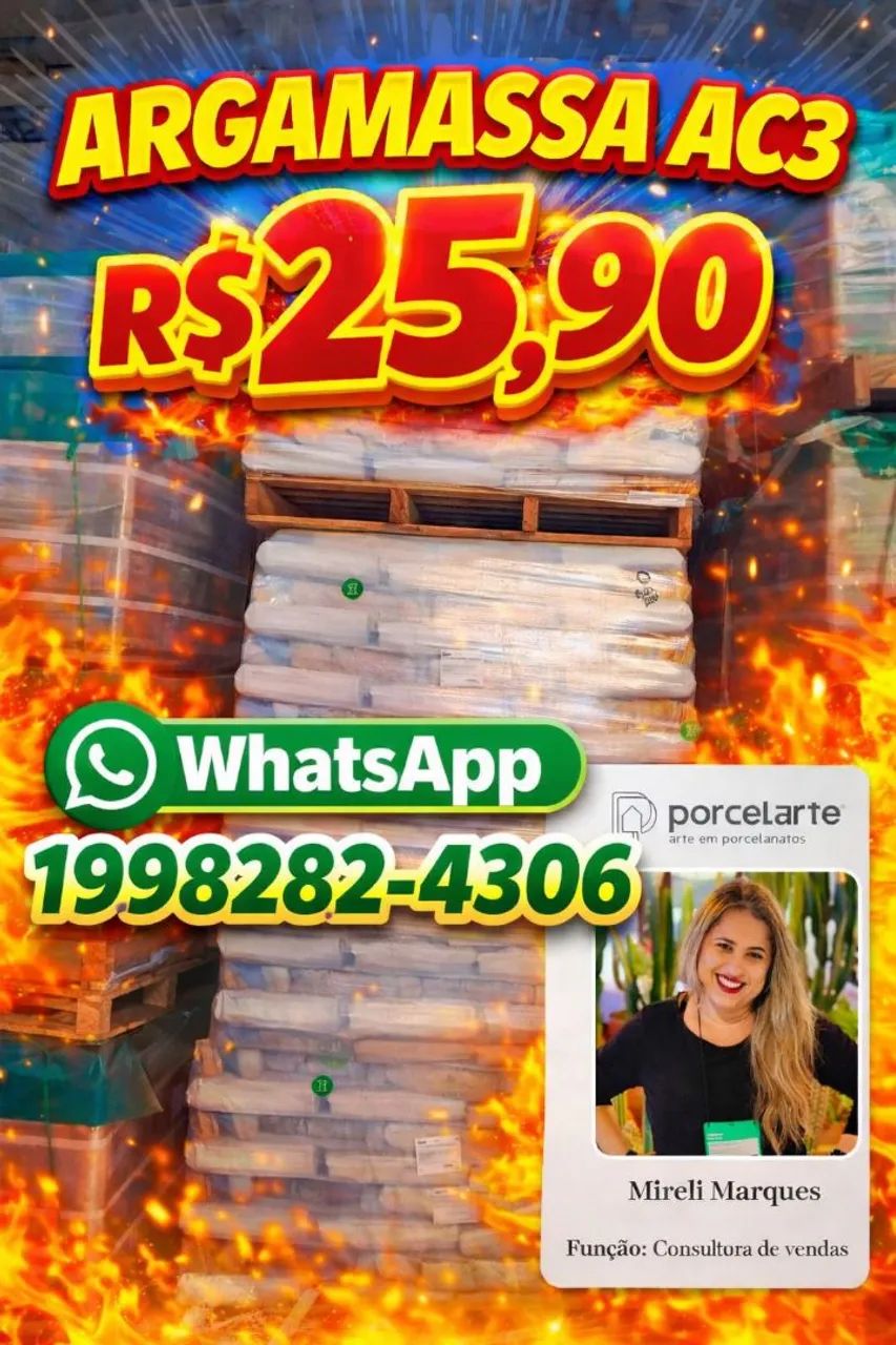 Argamassa AC3  - Foto 3