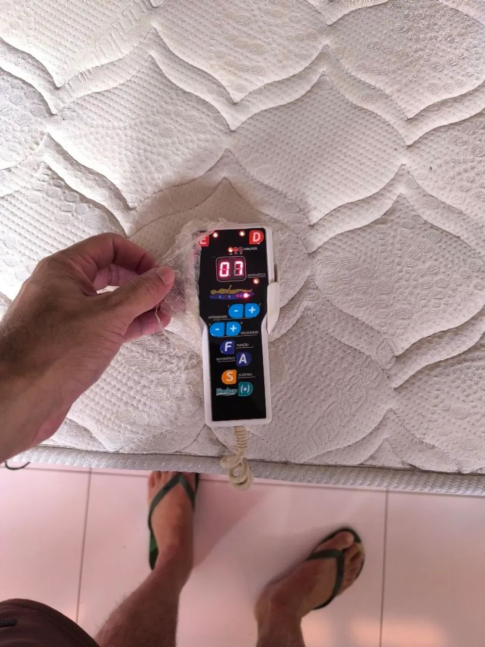 Cama box Queen magnética com massagem terapêutica  - Foto 4