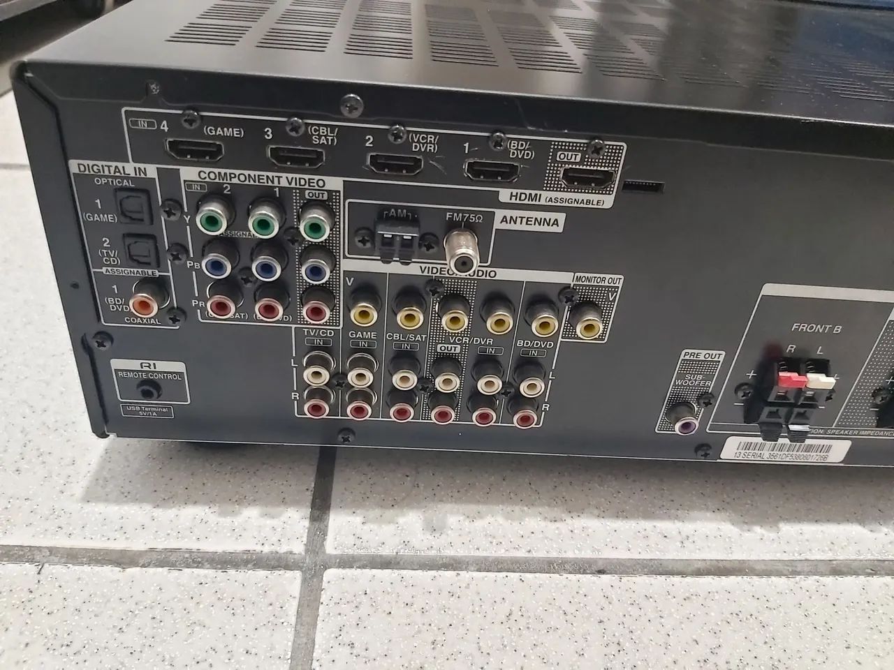 Receiver onkyo TX-SR313 - Foto 4