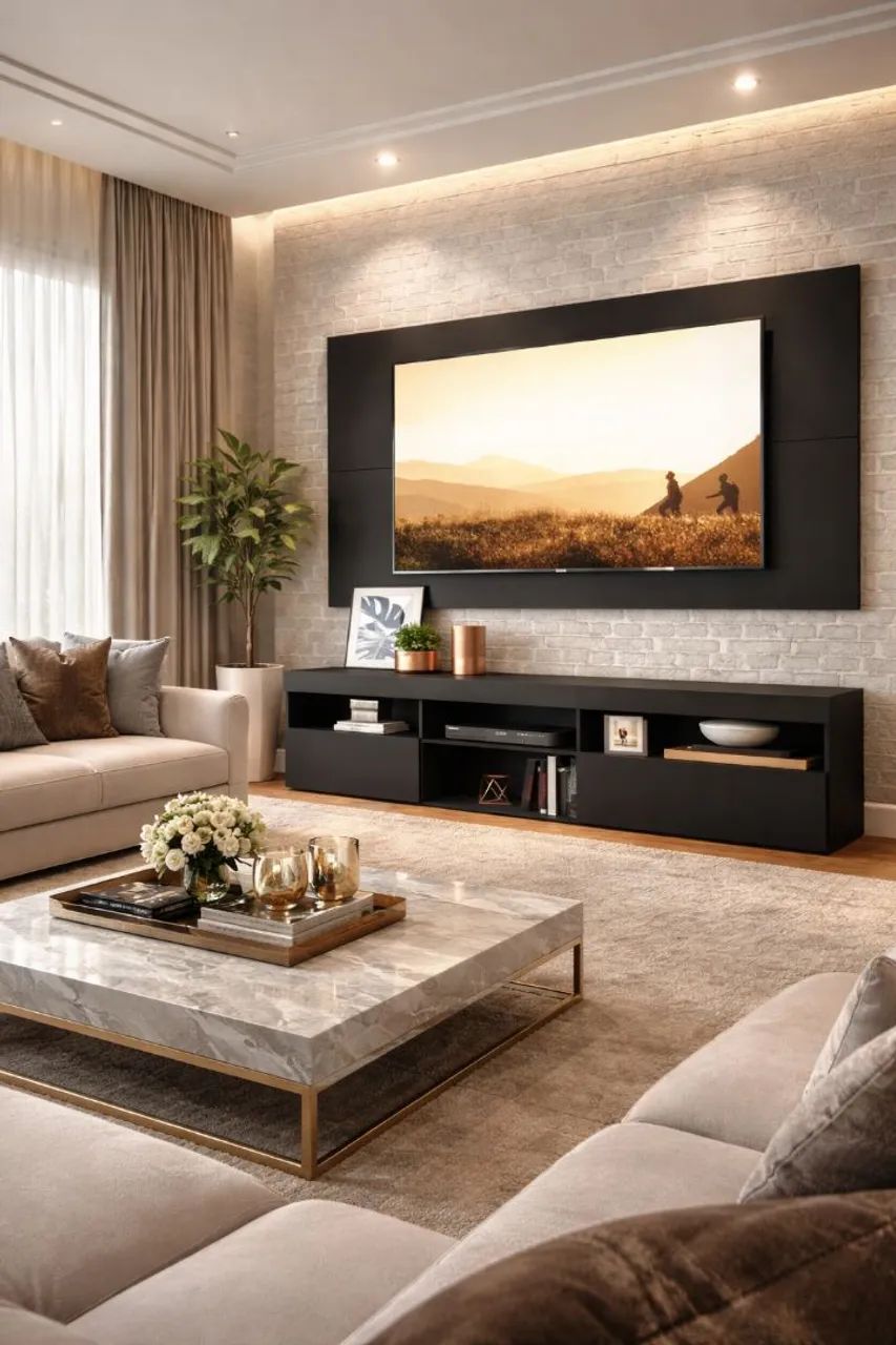 Rack com Painel TV até 65 PROMOÇÃO 
