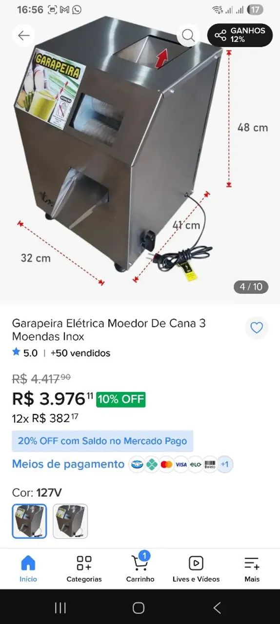 Moenda de cana. - Foto 5