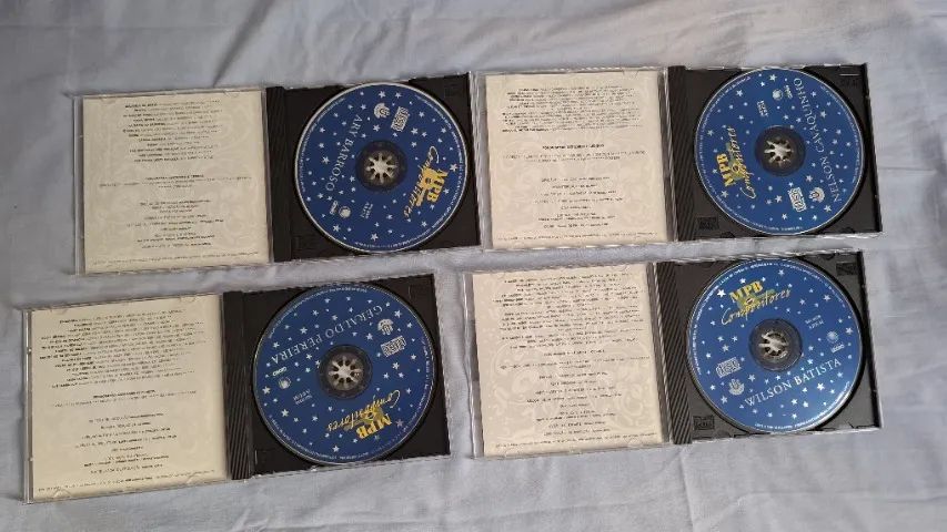 Coleção de 4 cds da série MPB Compositores  - Foto 3