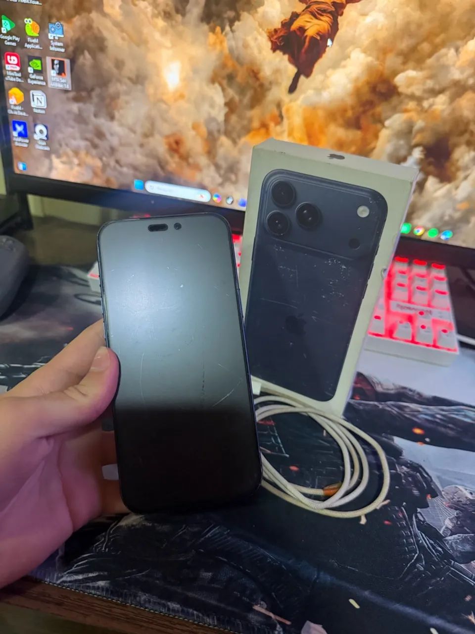 iPhone 17 Pro Max - Azul 256Gb - Foto 2
