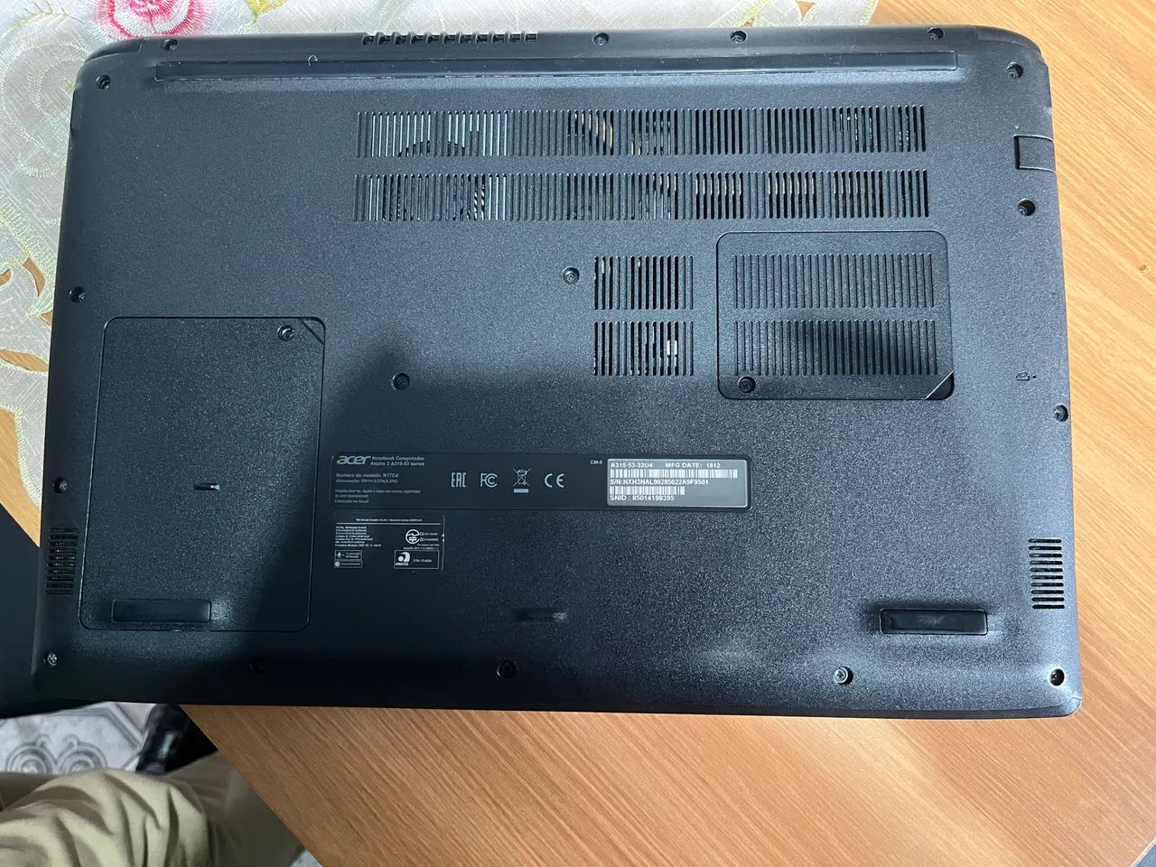 Notebook Acer Aspire 3 - Intel Core i3 - 256 GB, PERFEITO  - Foto 3