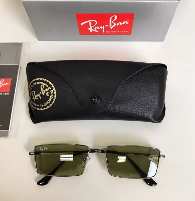 óculos de sol ray ban emy green - Foto 5