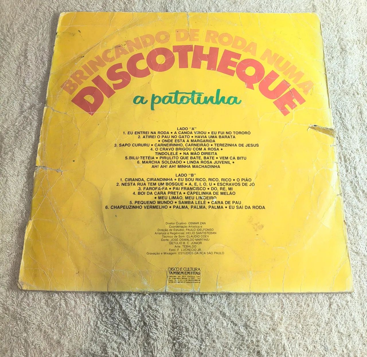 Lp vinil A Patotinha Discoteque 1978 - Foto 2