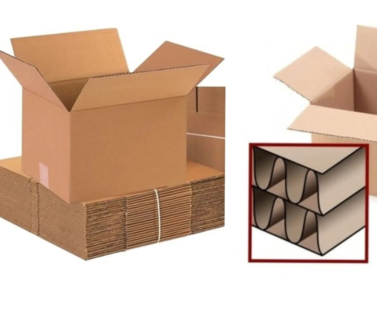 Caixas de Papelão Resistentes