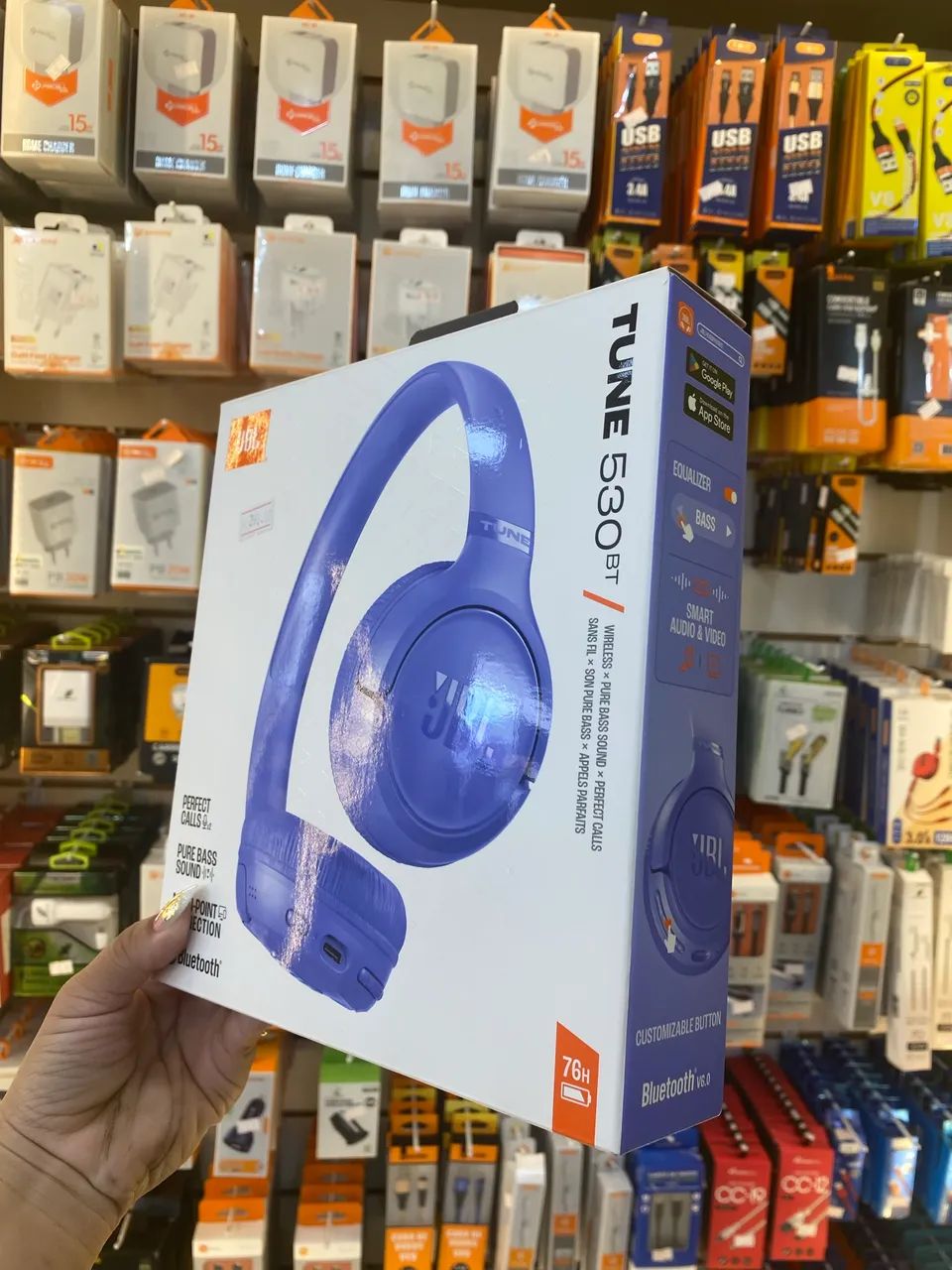 FONE DE OUVIDO JBL TUNE 530bt - Foto 3