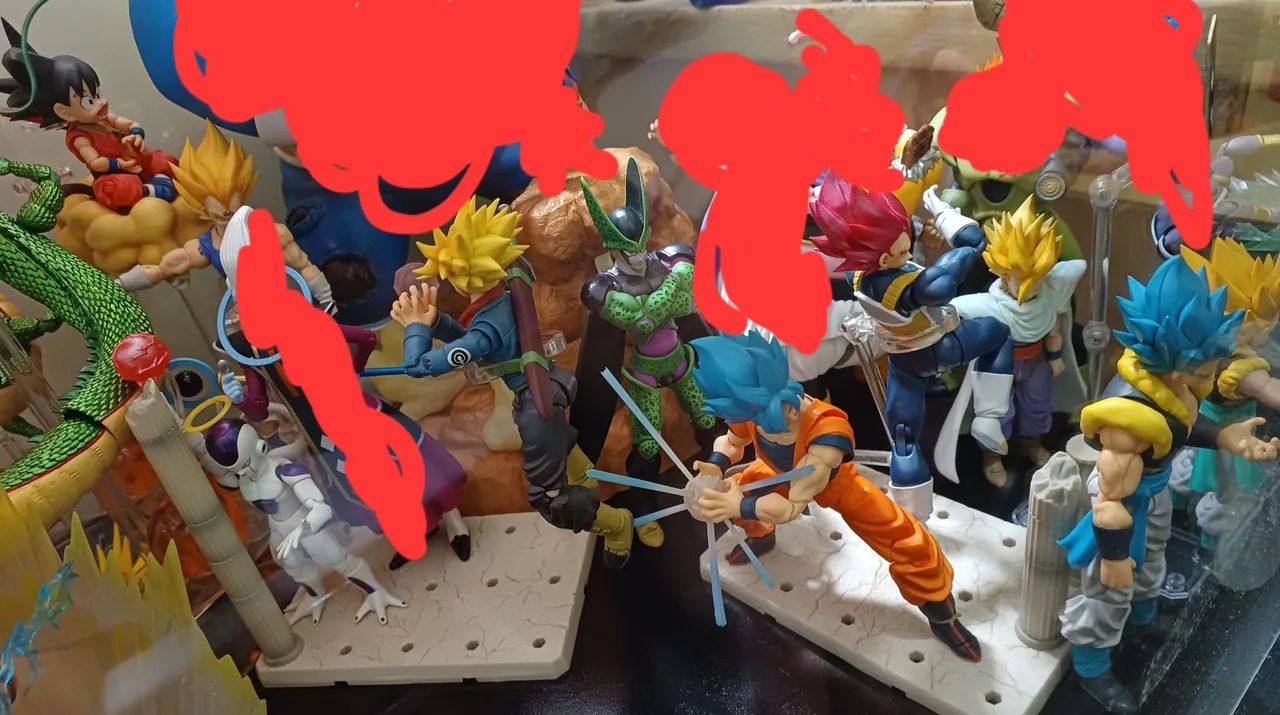 Lote 6 figures SH Figuarts Dragon Ball Bandai - Foto 2