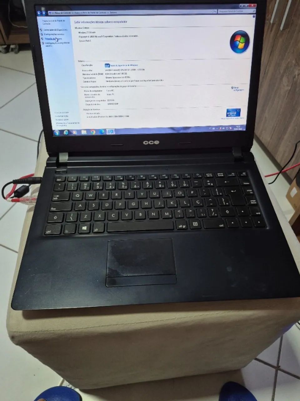 Not book com processador Intel Celeron - Foto 5