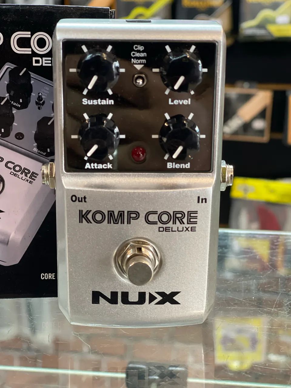 Pedal De Efeito Compressor NUX KOMP CORE DELUXE