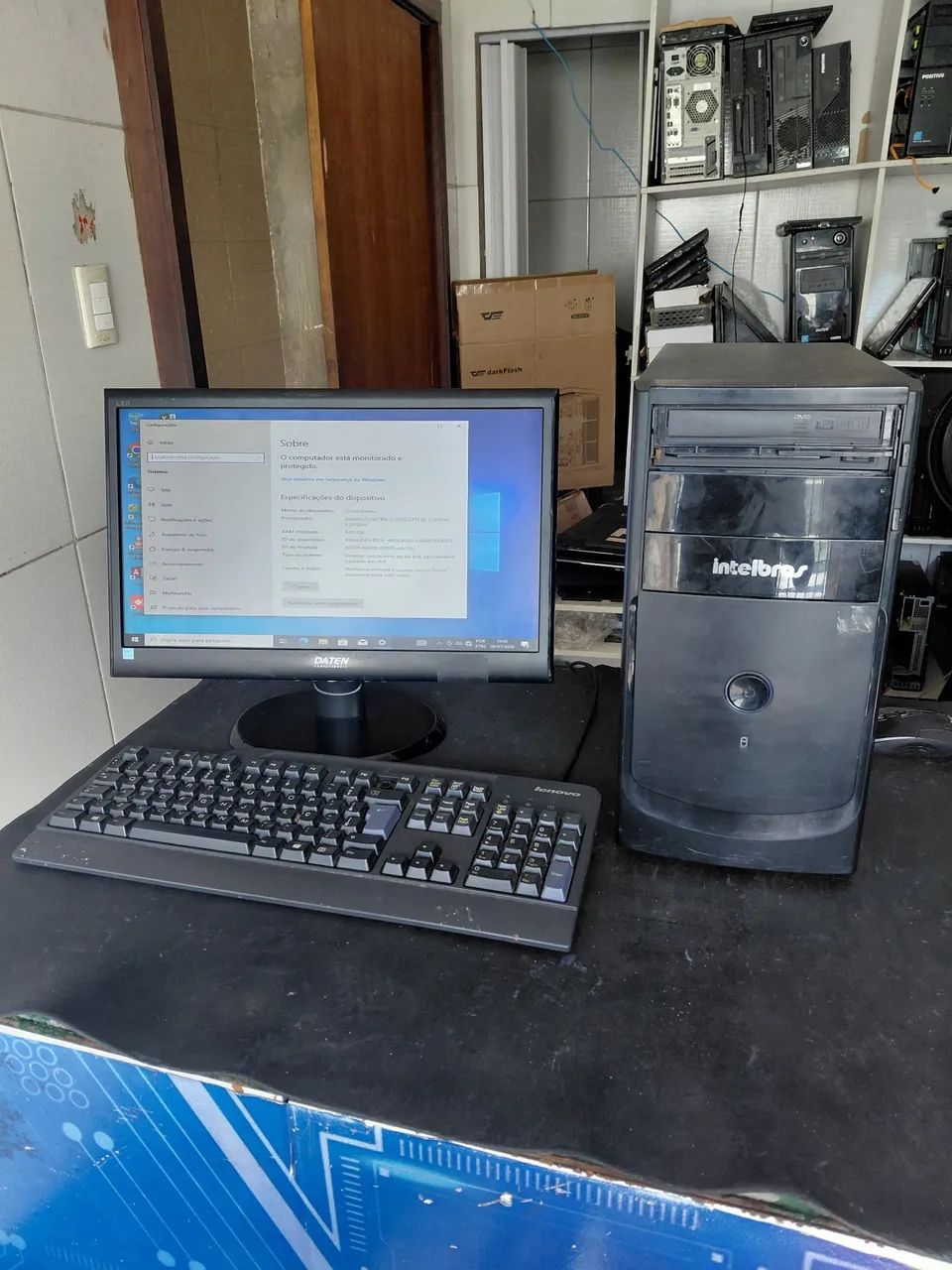COMPUTADOR COMPLETO COM PLACA DE VÍDEO NVIDIA