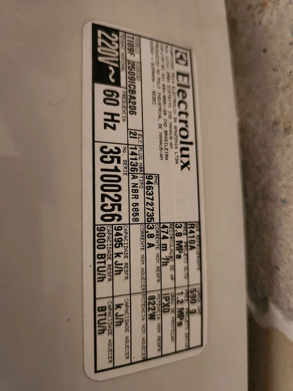 Ar condicionado Electrolux 220v 9.000btus - Foto 2