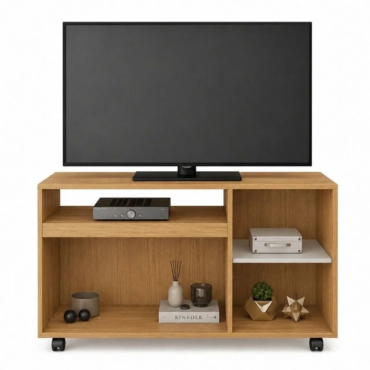 Rack 1.21m com 2 portas e rodinhas ? - Foto 3
