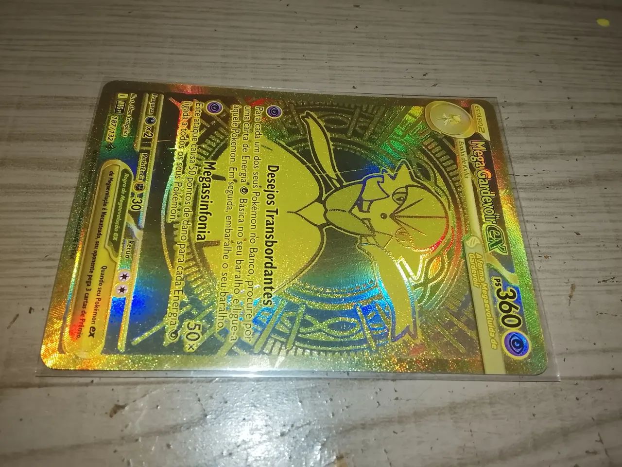 Mega Gardevoir ex 187/132 - Mega Evolução - Pokémon TCG - Rara - Foto 3