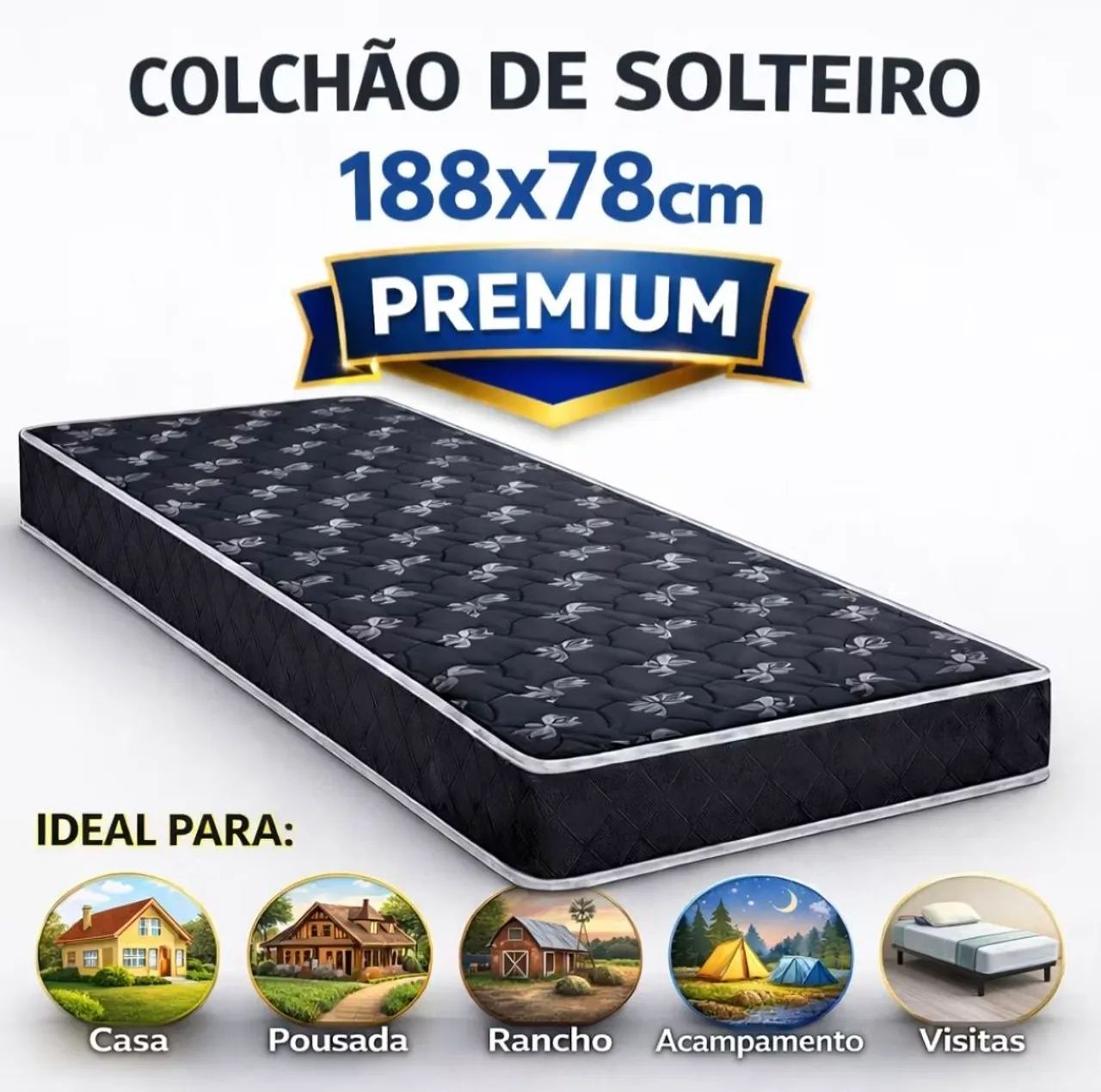 Colchão de Solteiro D20