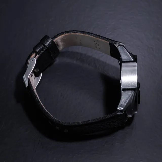Relógio Diesel DZ-1295 Preto Couro 40mm - Foto 4
