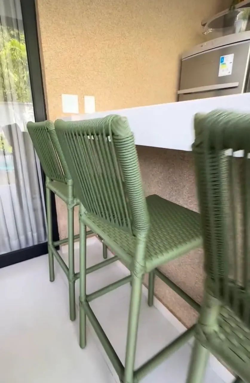 Banqueta em fibra sintética - Foto 2