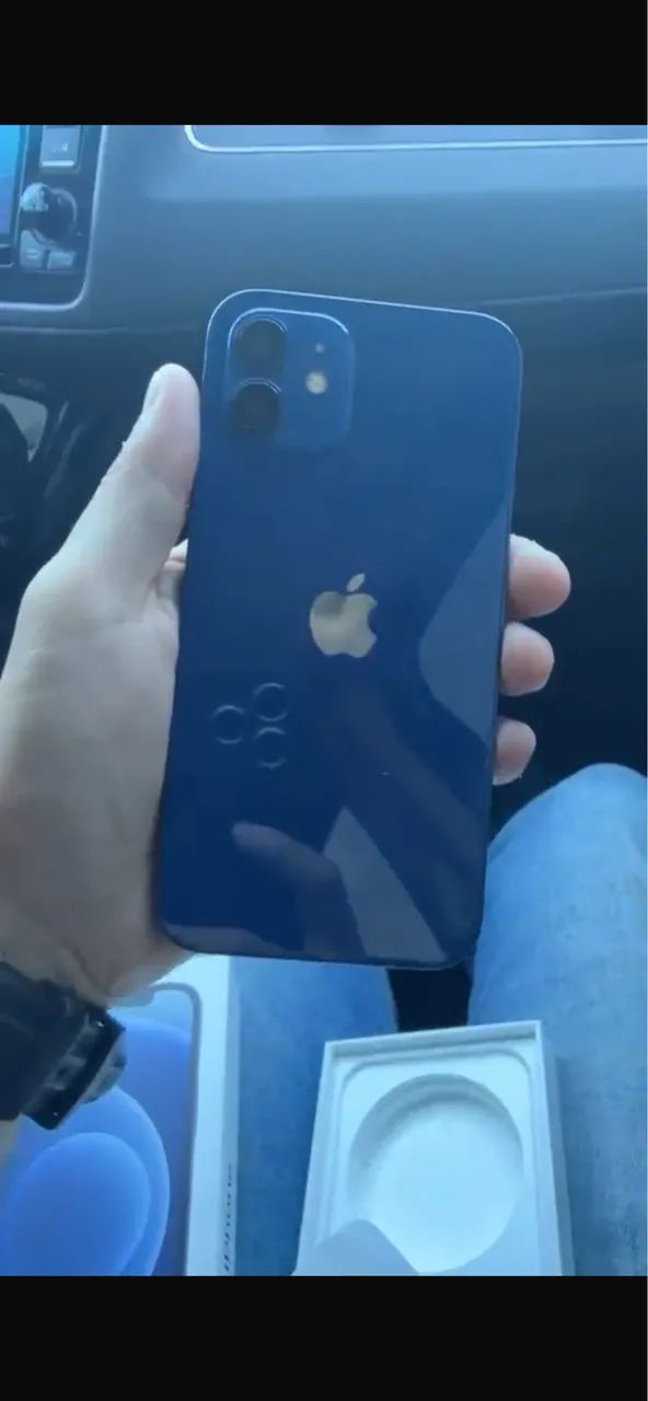 Iphone 12 256g azul - Foto 4