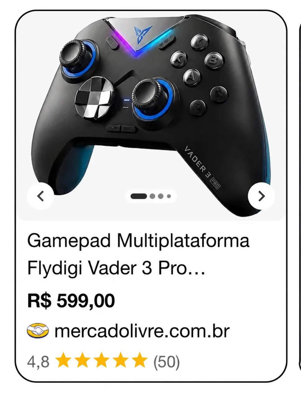 2 Controles Flydigi Vader 3 Pro - Foto 4