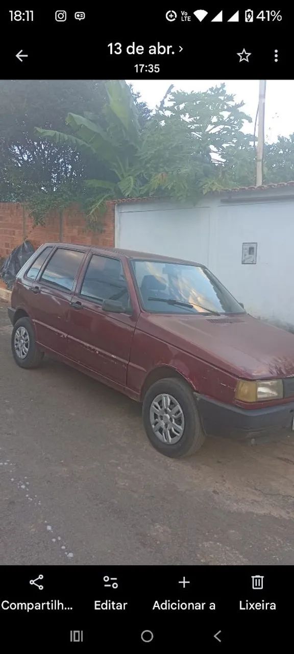 Fiat Uno Mille 1.0 Electronic 4P 1994