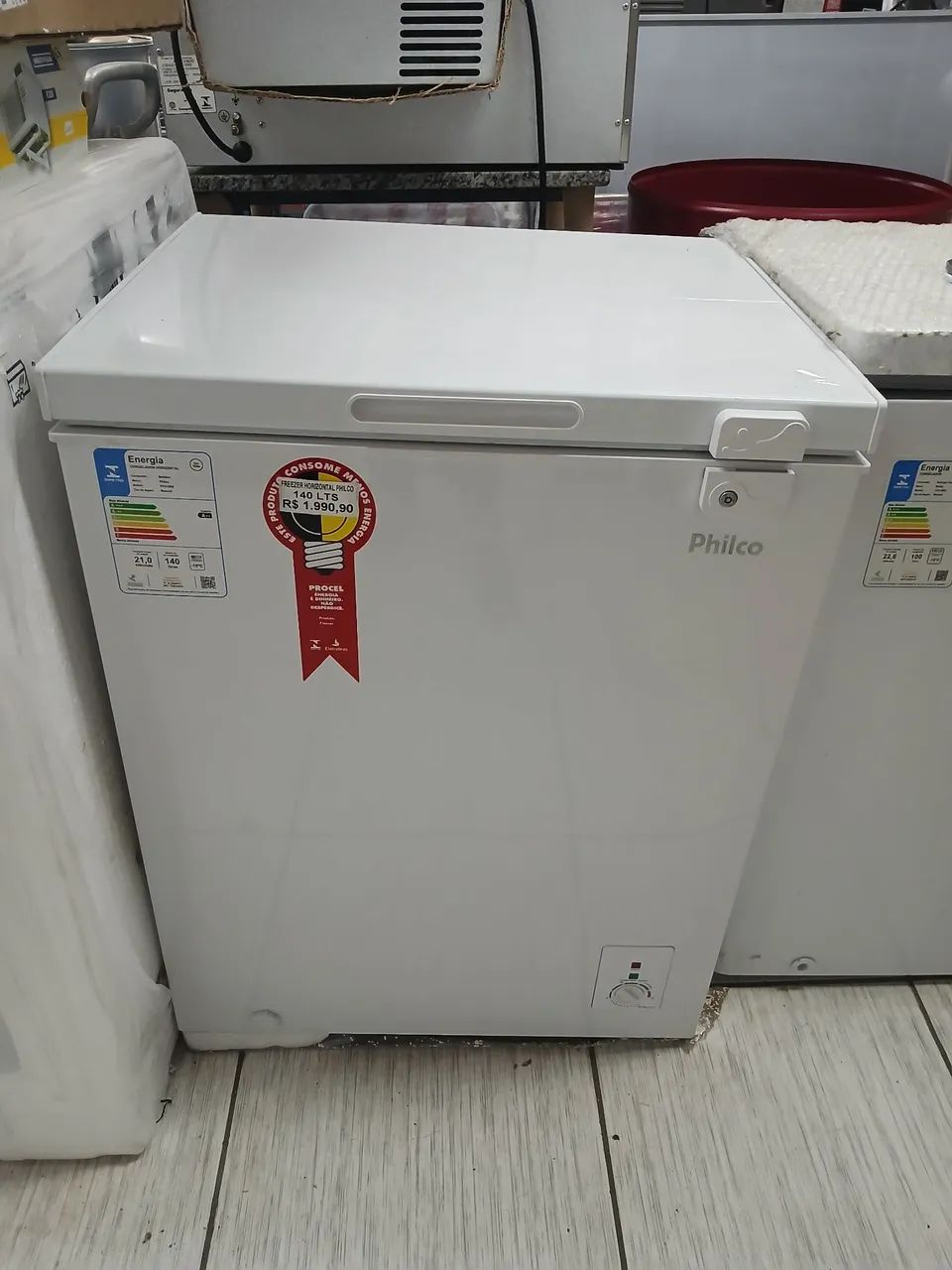 Freezer Philco horizontal 140 lts