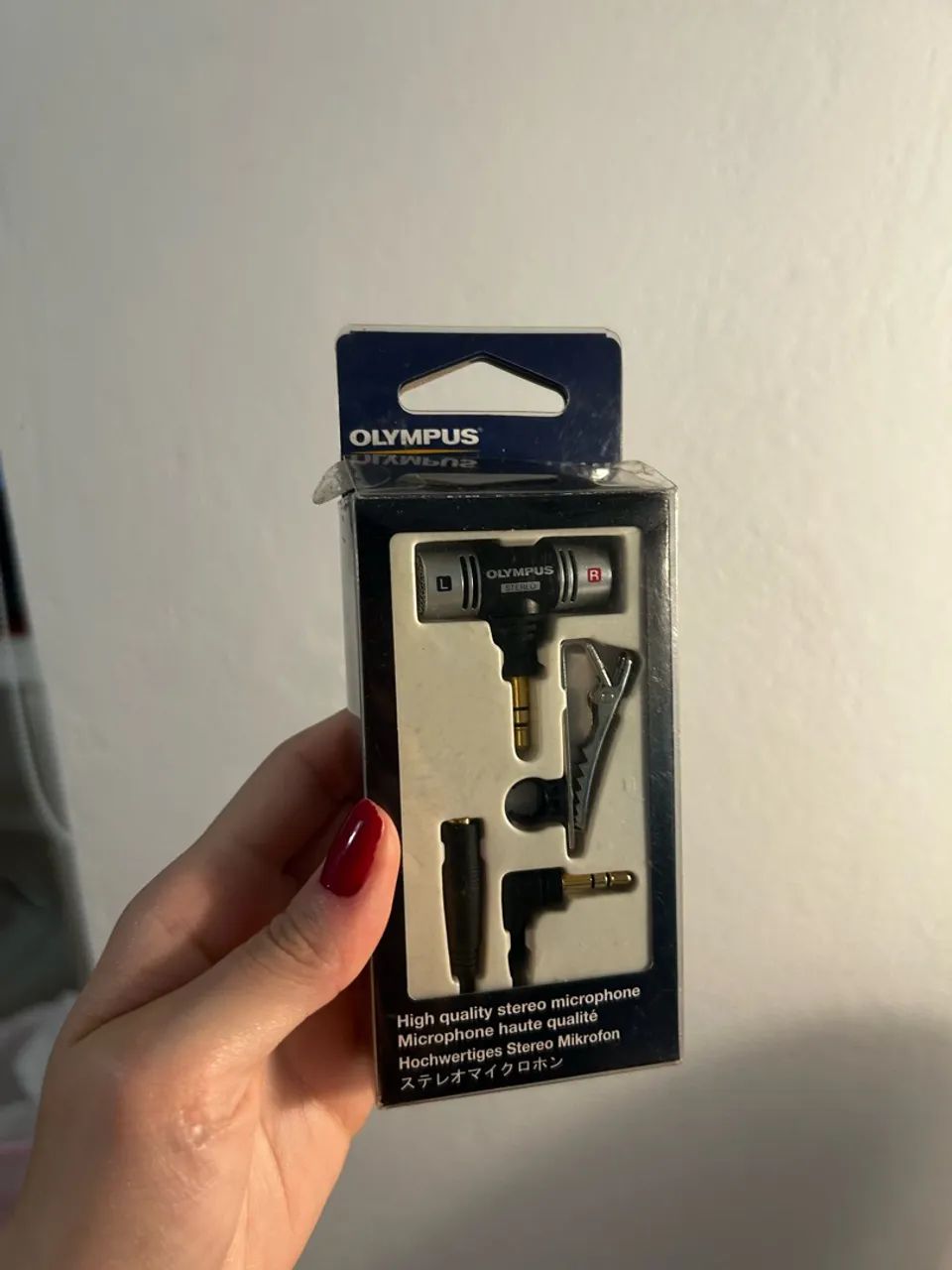 Microfone estéreo Olympus ME-51S