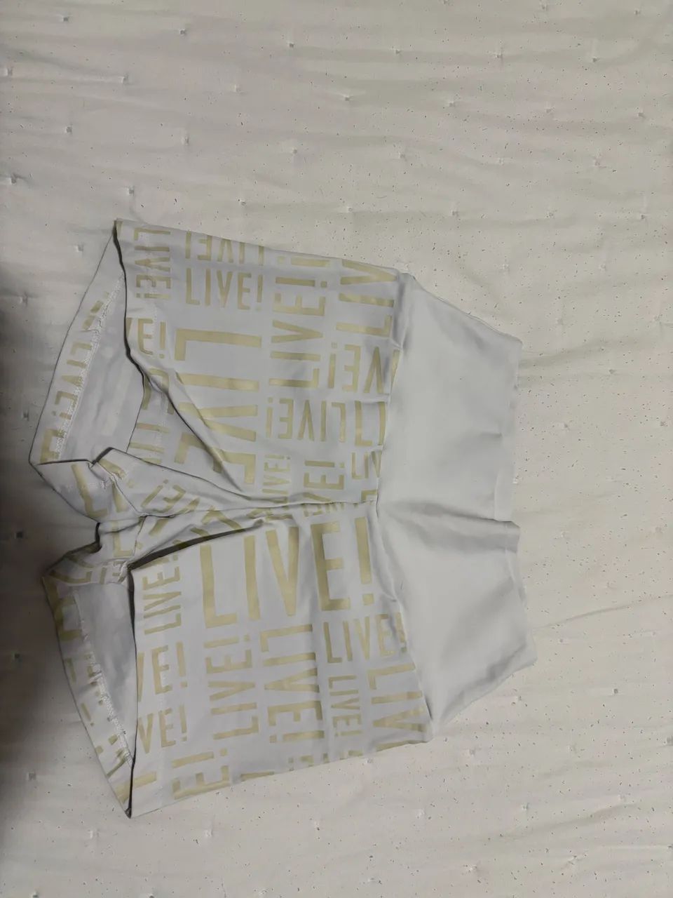 Shorts Live Branco PP - Foto 2
