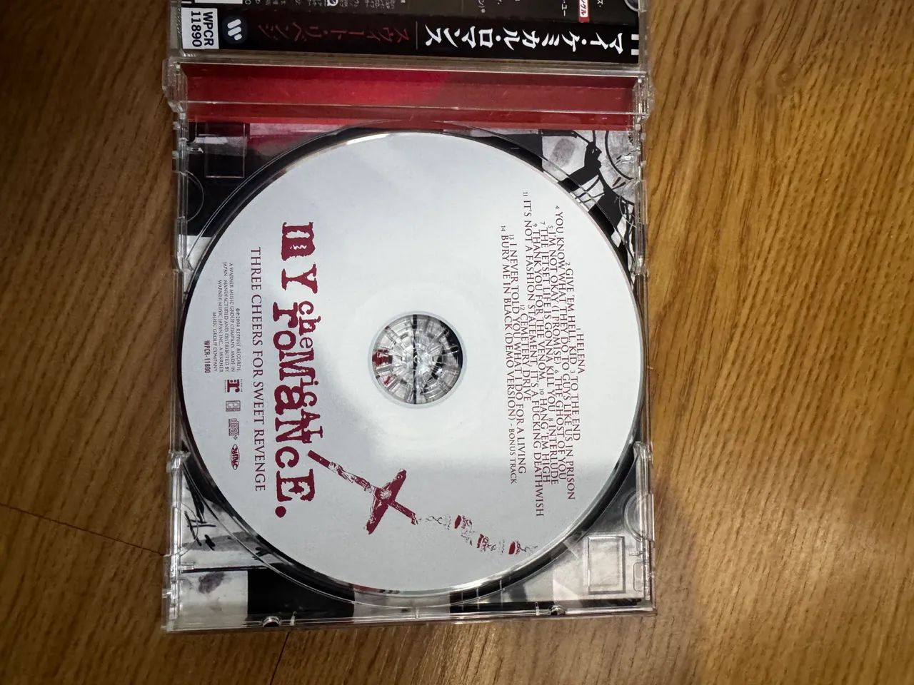 My chemical romance three cheers for the japonês - CDs, DVDs etc
