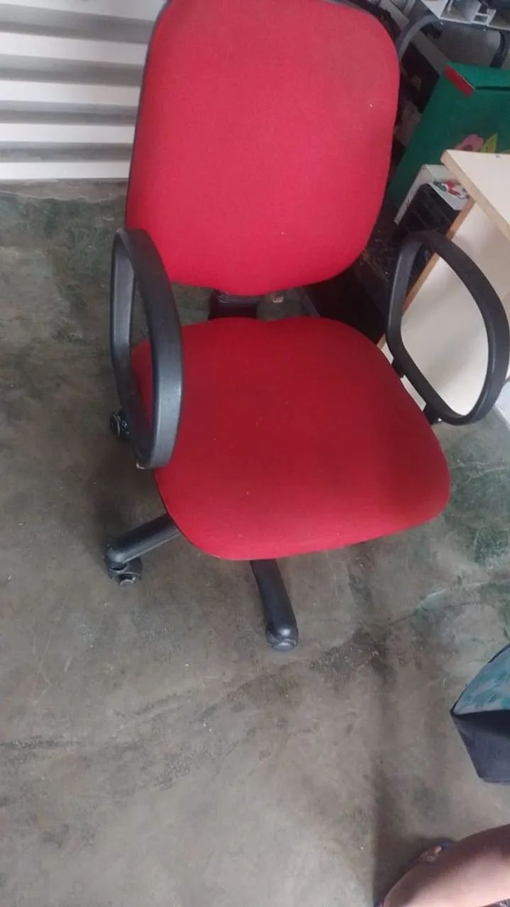 Used office chair with casters